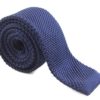 Navy Knit Tie