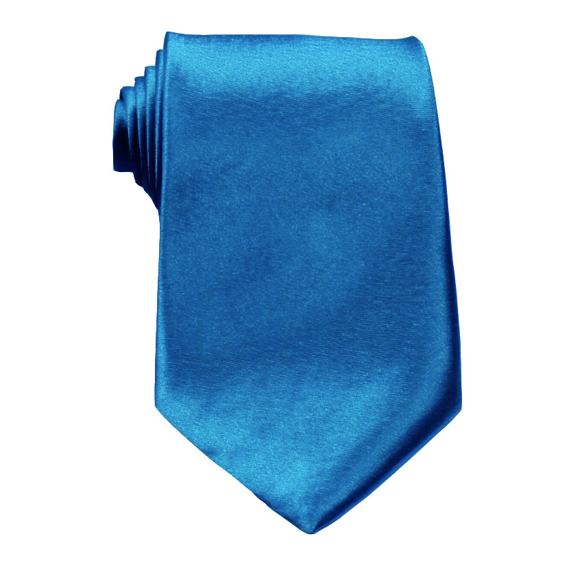 Santorini Blue Solid Neck Tie - Shop Mens Ties Online | Ties Australia