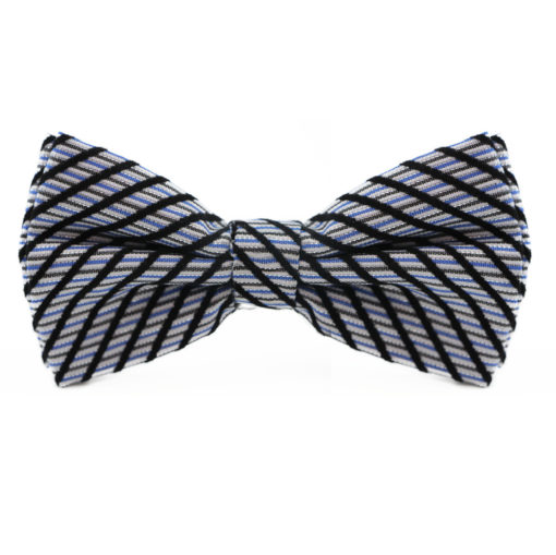 blue_black_silver_cotton_bow_tie_rack_australia_au