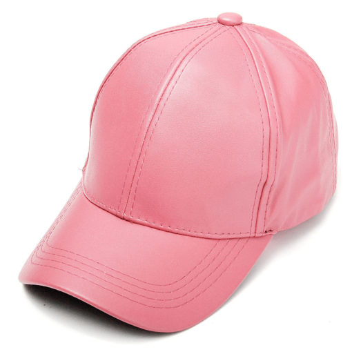 pink_faux_leather_baseball_cap_tie_rack_australia_au_aus