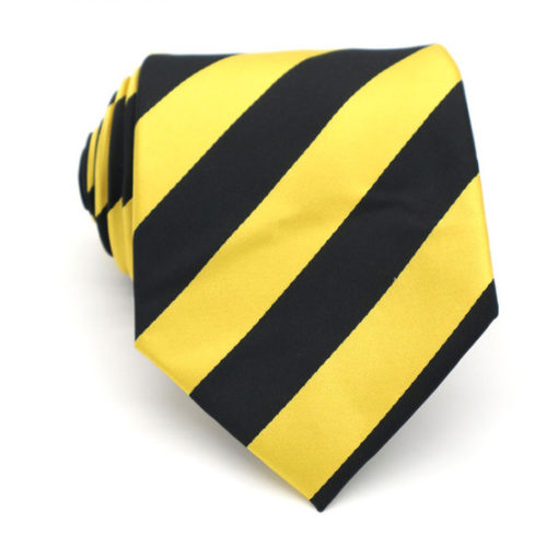 yellow_black_striped_neck_tie_rack_australia
