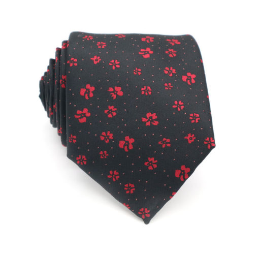 red_black_floral_neck_tie_rack_australia
