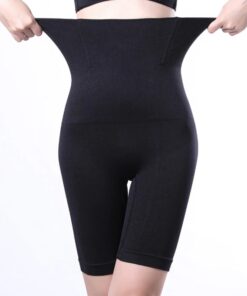 Women_Shapewear_body_suit_High_Waist_Panty_Body_Control_Tummy_Slim_Shaper_australia_front_Butt_Lifter_black