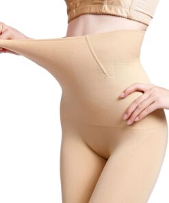 Women_Shapewear_body_suit_High_Waist_Panty_Body_Control_Tummy_Slim_Shaper_australia_front_Butt_Lifter_khaki